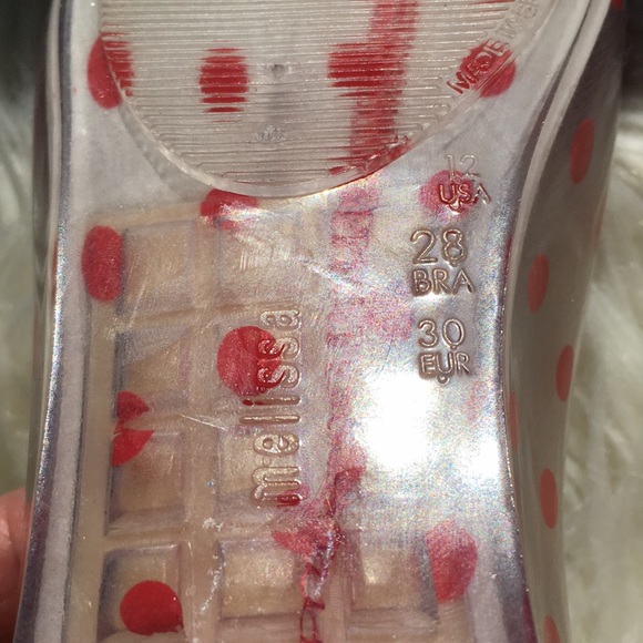 Melissa Ultragirl Minnie Mouse Polka Dot Flats - Picture 10 of 12